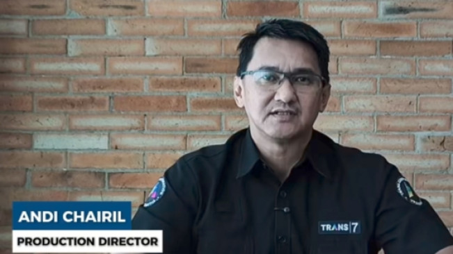 Direktur Produksi Trans7 Andi Chairil . [Instagram]